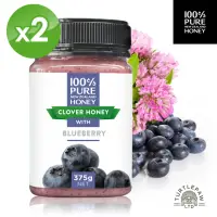 在飛比找momo購物網優惠-【紐西蘭恩賜】藍莓三葉草蜂蜜375gX2瓶