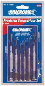 Kincrome 16066C - Precision Screwdriver Set 6 Piece