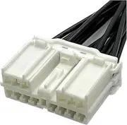 CCWUTQF 14 Pin Auto Audio Connector Power Window Switch Plug Wire Harness Car Female Socket 7123-8346(20 Pcs)