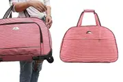 Wheeled Backpack Hand Luggage Suitcase Cabin Trolley-Red