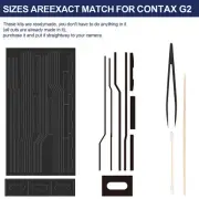 Pre-Cut Self Adhesive Light Seal Foam Sponge Repair For Contax G2 Film Camera