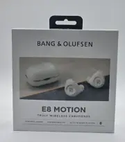 Bang & Olufsen E8 Motion Truly Wireless Earphones Earbuds Beoplay White NEW