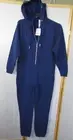NWT Savage Fenty Blue Hooded Solid Fleece Jumpsuit Unisex Women's S