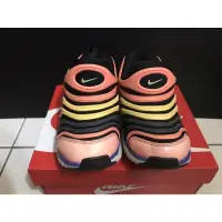 在飛比找蝦皮購物優惠-限量款 二手 Nike 毛毛蟲 中古 女童鞋 彩紅色 US 