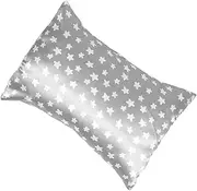 JOINPAYA Toddler Pillowcases Star Shape Silk Cover Kids Case Travel Cases with Envelope Closure Soft Pillowcase for Children