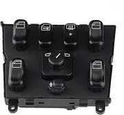 LAZIRO G-Parts Electric Master Power Window Control Switch Button Compatible with Mercedes Compatible with Benz ML W163 1998-2003 1638206610 A1638206610 A 03751566