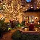 100/200 LED Solar Powered Fairy String Strip Xmas Lights Outdoor Wedding Party