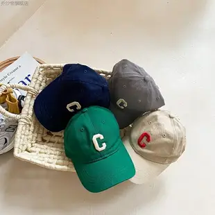 摩貝貝兒童鴨舌帽寶寶棒球帽潮韓國可愛男女童字母刺繡小孩帽子9