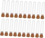 CANIGHT 50 Pack Sample Tubes for Laboratory Bath Salt Storage 5ml with Cork *75mm