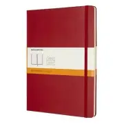 Moleskine Ruled Hard Notebook (Scarlet Red) - Large