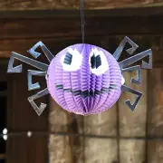 6 Pcs Halloween Hanging Decorations Lantern Scary Lanterns Paper Props