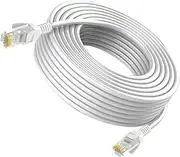 TEHAUX 1pc Ultrathin Ethernet Cable for High Speed Modem Network Cable with Standard Head for Routers and Printers