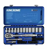 NEW Kincrome 55 Piece 1/2" Drive Metric Socket Set
