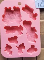 Disney Silicone Chocolate Soap Ice Molds Mickey Mouse Donald Duck Mold Disney