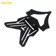 Aluminum License Number Plate Holder Bracket Hanger Tail Tidy Black For Kawasaki