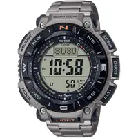 在飛比找PChome24h購物優惠-CASIO PRO TREK 環保太陽能三重感應登山錶/PR