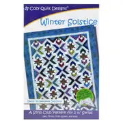 Winter Solstice Cozy Quilt Design Pattern Patchwork Quilting Sewing DIY