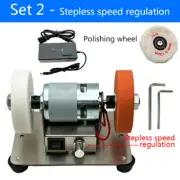100W Double Grinder Machine Artifact Table Grinder Motor Micro Coarse and Fine