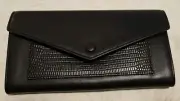 OROTON Women's Deluxe Highfold Wallet in Black - New with Tags.