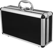 ERINGOGO Lockable Aluminum Alloy Tools Case Portable Multi-Purpose Storage Box for Tools Medicine and Accessories Large Capacity Carrying Case with Handle for Home Office and Travel