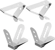 Zerodeko 4Pcs Thermometer Clips for Accurate Measurement Meat Probe Holders for Grills Ovens Smokers Essential Kitchen Supplies
