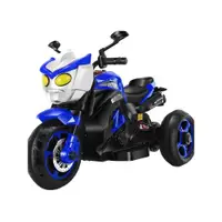 在飛比找ETMall東森購物網優惠-新款奧特曼兒童電動摩托車寶寶越野電瓶玩具車三輪雙驅動充電童車