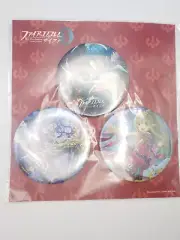 Fire Emblem Can Badge - Marth, Caeda, Tiki - Sealed Set