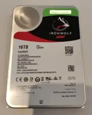 New Seagate IronWolf ST16000VN001 16TB 3.5" SATA3 7200rpm Internal Hard Drive