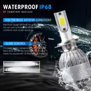Headlight Bulbs H7 H4 H1 H11 Led Car Lights 6000k Auto Lamp For Mini Projector H