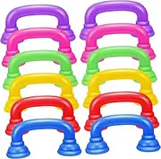 GLSTOY 12pcs Toddler Toy Mobile Phones Red Old Style Reading Phones Speech Therapy Tools for Kids