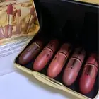 MAC Gold Standard Matte Lipstick Set 5 Limited Edition Lip Collection Full-Size