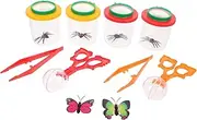 1Set Insect Magnifying Jar Insect Viewer and Observation Box for Clear Butterfly Container with Tweezers for Outdoor Exploration and Scientific Discovery