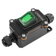 QTEATAK Inline Cord Switch Waterproof Switch DPST AC/DC 20A-125V,16A-250V,30A...