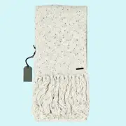 All Saints Scarf 68" x 9" Rainbow Multi Fringed Alpaca & Wool Blend Outdoor New