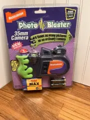 New 1997 Nickelodeon Promo Photo Blaster Slime 35mm Film Camera N6800