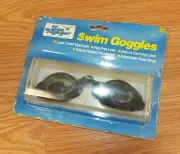 Sea Voyager Adjustable Nose Strap Swim Goggles w/ Deluxe Carrying Case **NEW**