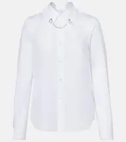 [Noir Kei Ninomiya] Noir Kei Ninomiya Cotton shirt AU 10 white