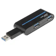 180 Degree Rotating Usb 3.0 Usb Hub Folding Usb 4 Port Splitter