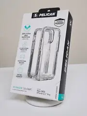 New Clear Pelican Voyager 4 Layer Case For iPhone 13 Pro 6.1" w/ Holster