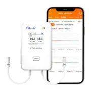 Elitech 4G Wireless Temperature Humidity Monitor Data Logger RCW-360Pro-DC