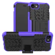 MCC Heavy Duty iPhone SE 2022 3rd Gen Shockproof Case Cover Tough Apple [Purple]
