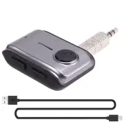 Bluetooth 5.3V Car Receiver Car AUX 3.5mm Bluetooth Adapter Speaker Audio5553