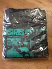 NEW OSIRIS Skateboard Shoe Company Black Crew Neck Sweatshirt Size Large SUBWAY