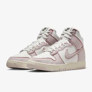 【NIKE 耐吉】休閒鞋 運動鞋 NIKE DUNK HI 1985 男鞋 粉白(DQ8799100)