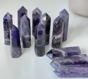 Natural Dream (Chevron) Amethyst Crystal Sphere High Grade T977 x 1