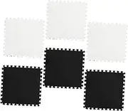 KICHOUSE 6Pcs Play Mats Non Slip Froth Joint Mats for Soft Puzzle Floor Rugs for Safe Crawling for Living Bedroom and Play Areas
