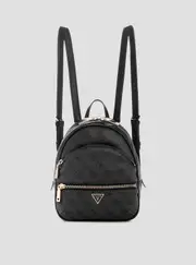 GUESS Black Logo Manhattan Backpack