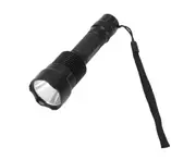 LED Flashlight 1800LM High Luminous Flux IPX8 Waterproof Handheld Super Bright White Light Flash Light for Outdoor Emergency Camping
