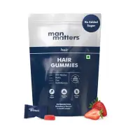 Man Matters Biotin Hair Gummies | 90 Day Pack | Biotin, DHT Blockers,Vitamin