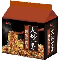 在飛比找momo購物網優惠-【維力】大炒一番 鐵板牛肉風味麵-85g*4包*6組/箱